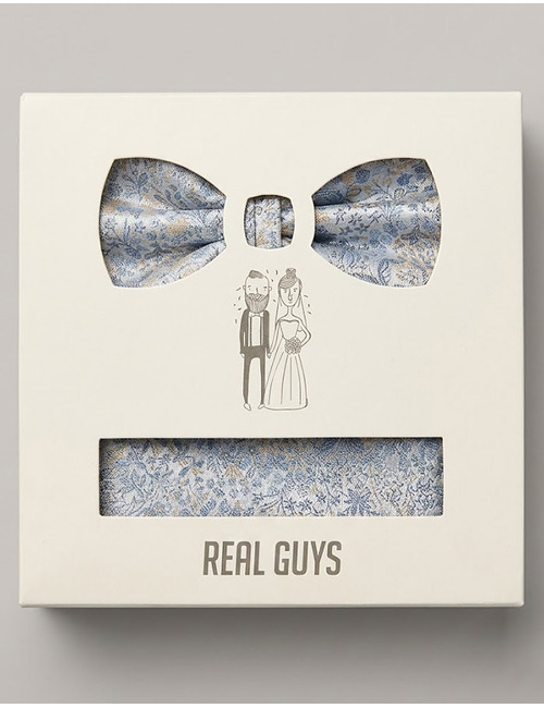 Real Guys vlinderdassen blauw