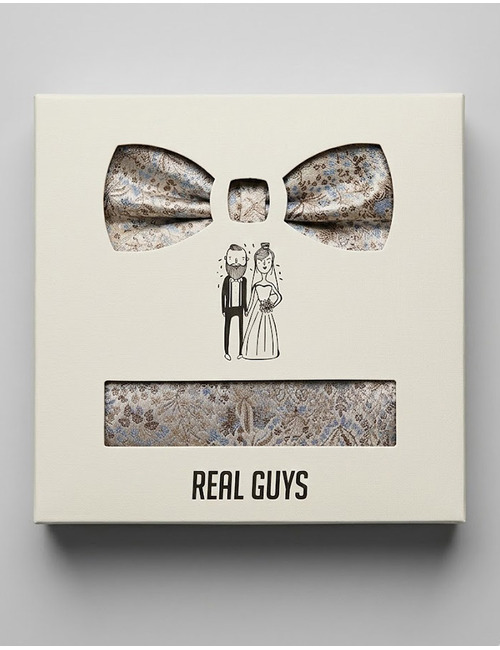 Real Guys vlinderdassen beige