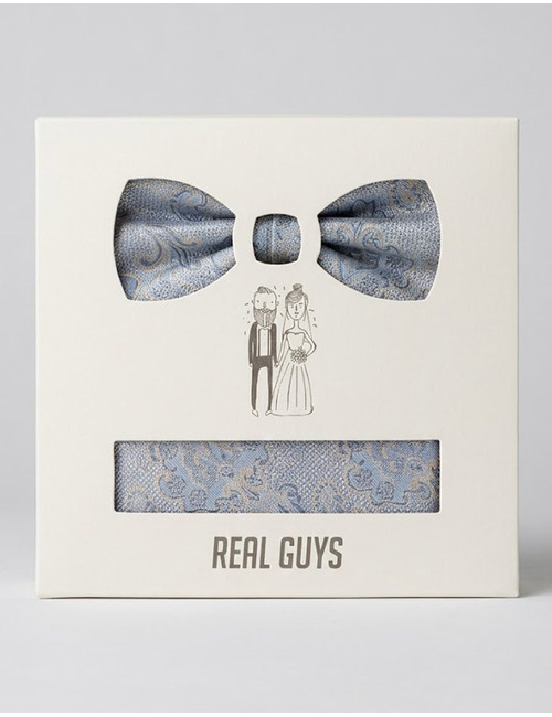 Real Guys vlinderdassen blauw