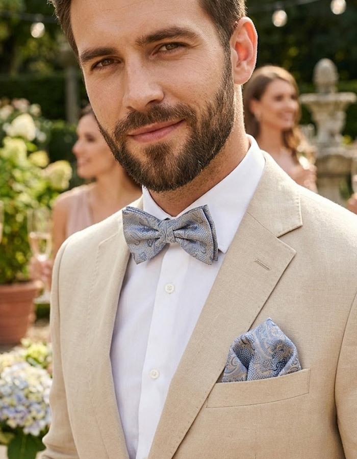 Real Guys vlinderdassen blauw