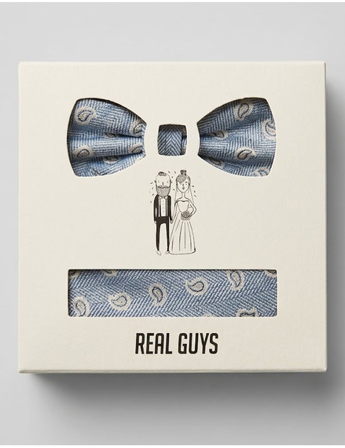 Real Guys vlinderdassen blauw