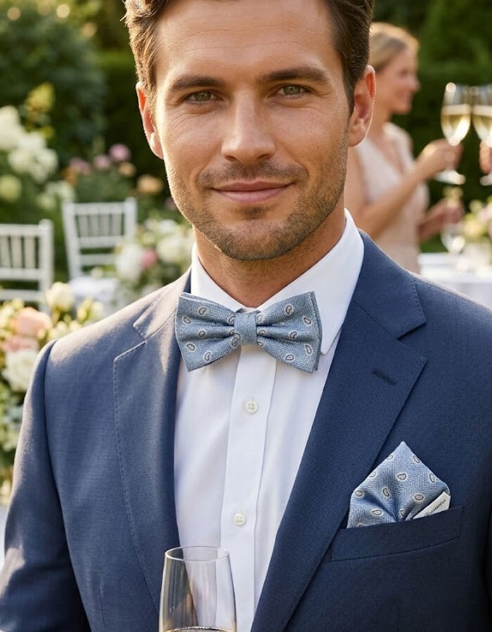 Real Guys vlinderdassen blauw