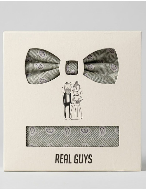 Real Guys vlinderdassen groen