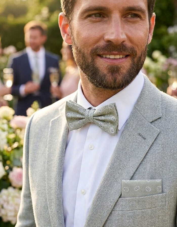 Real Guys vlinderdassen groen