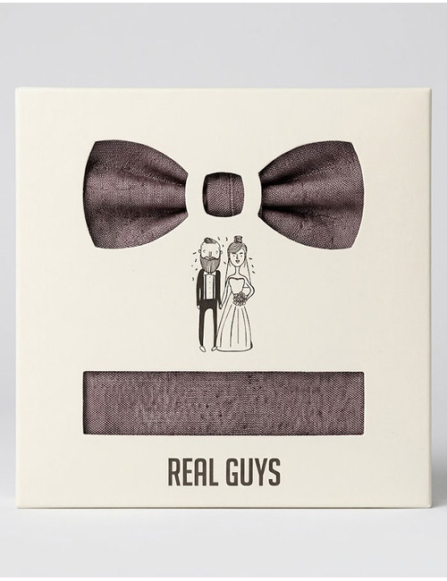 Real Guys vlinderdassen bordeaux