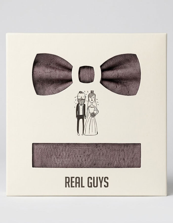 Real Guys vlinderdassen bordeaux