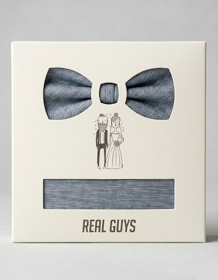 Real Guys vlinderdassen blauw