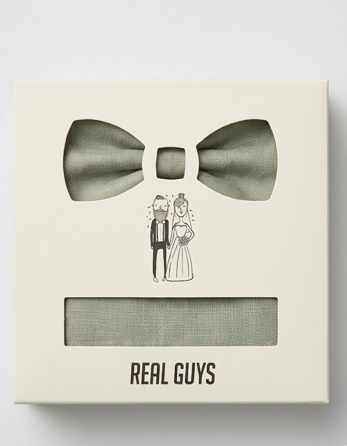 Real Guys vlinderdassen groen