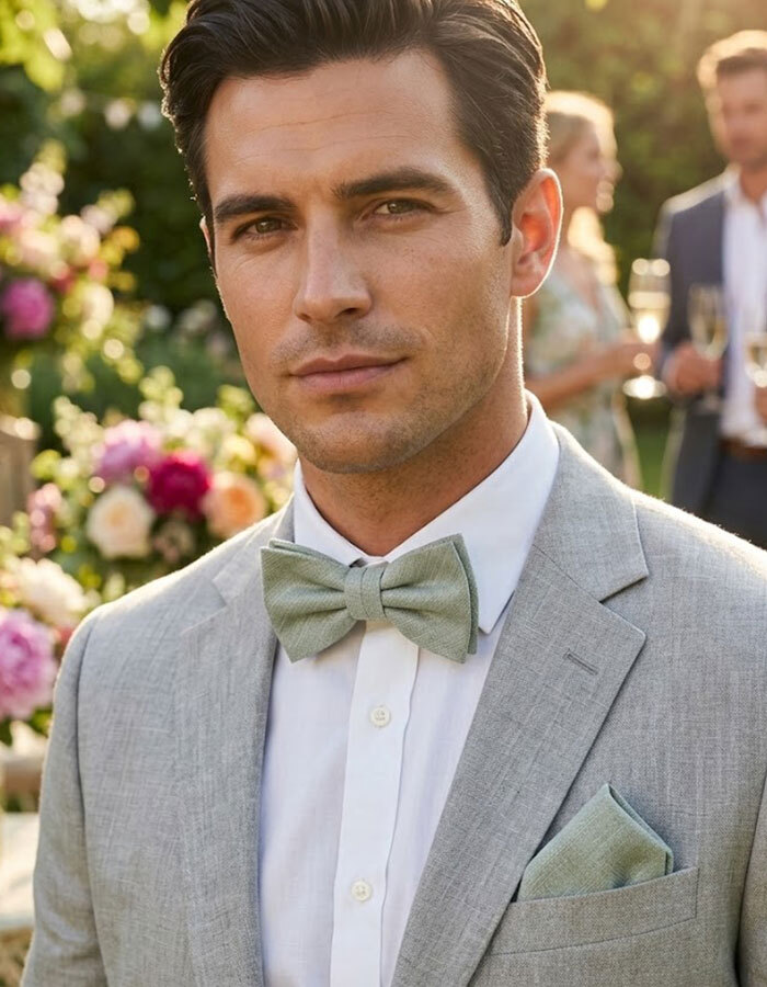 Real Guys vlinderdassen groen