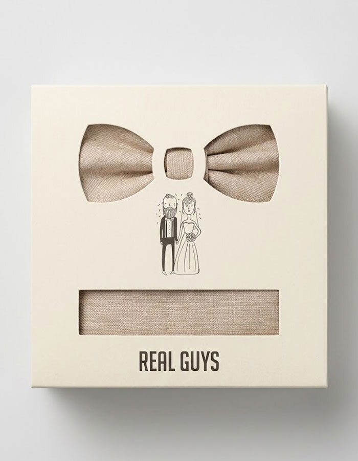 Real Guys vlinderdassen roze