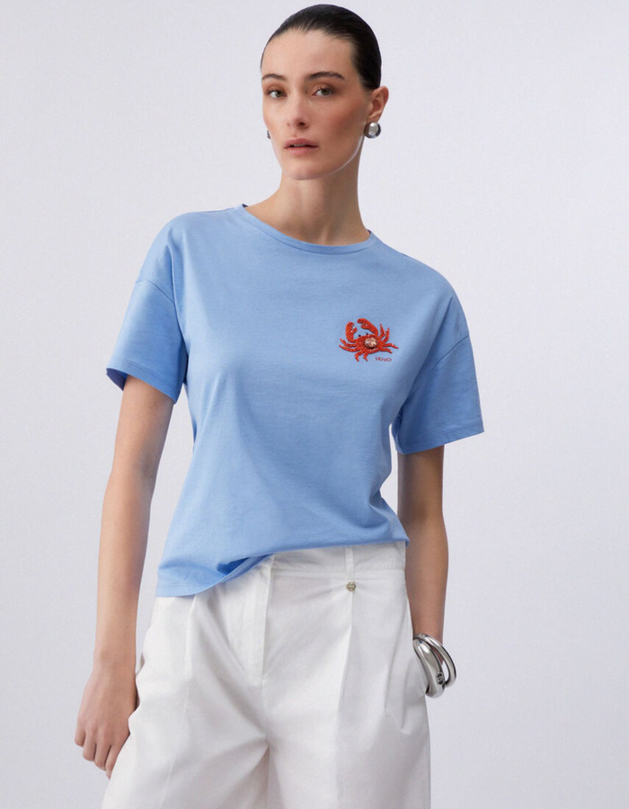 Liu Jo t-shirt blauw