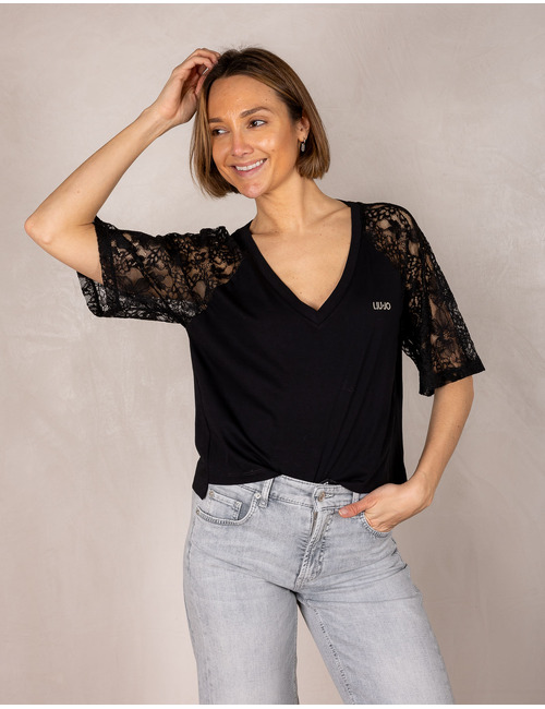 Liu Jo t-shirt zwart