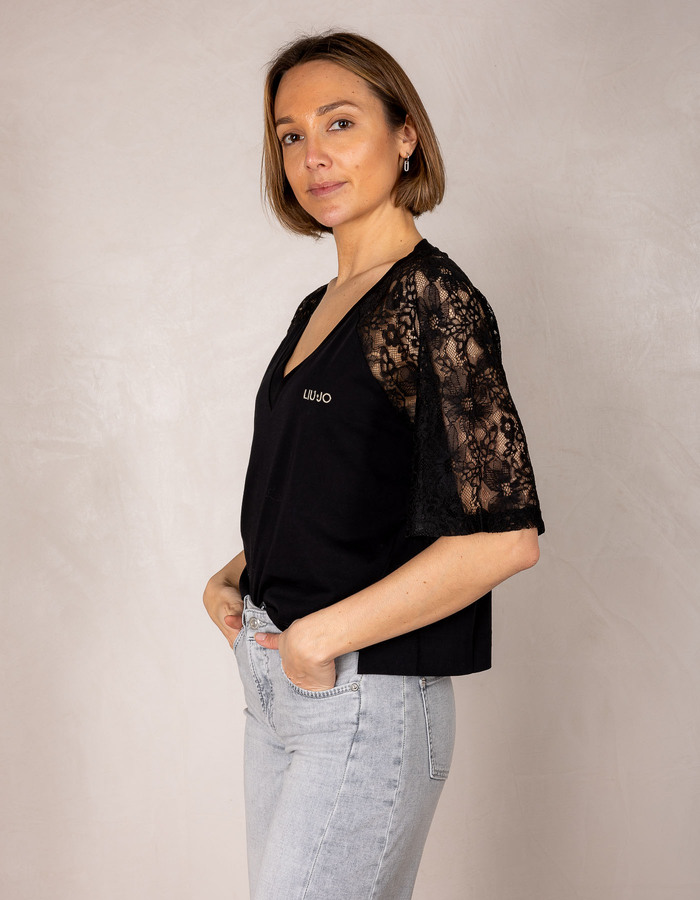 Liu Jo t-shirt zwart