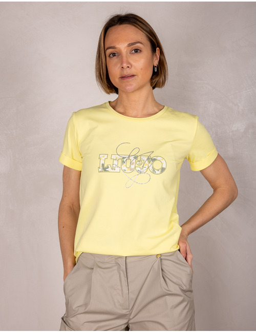 Liu Jo t-shirt geel