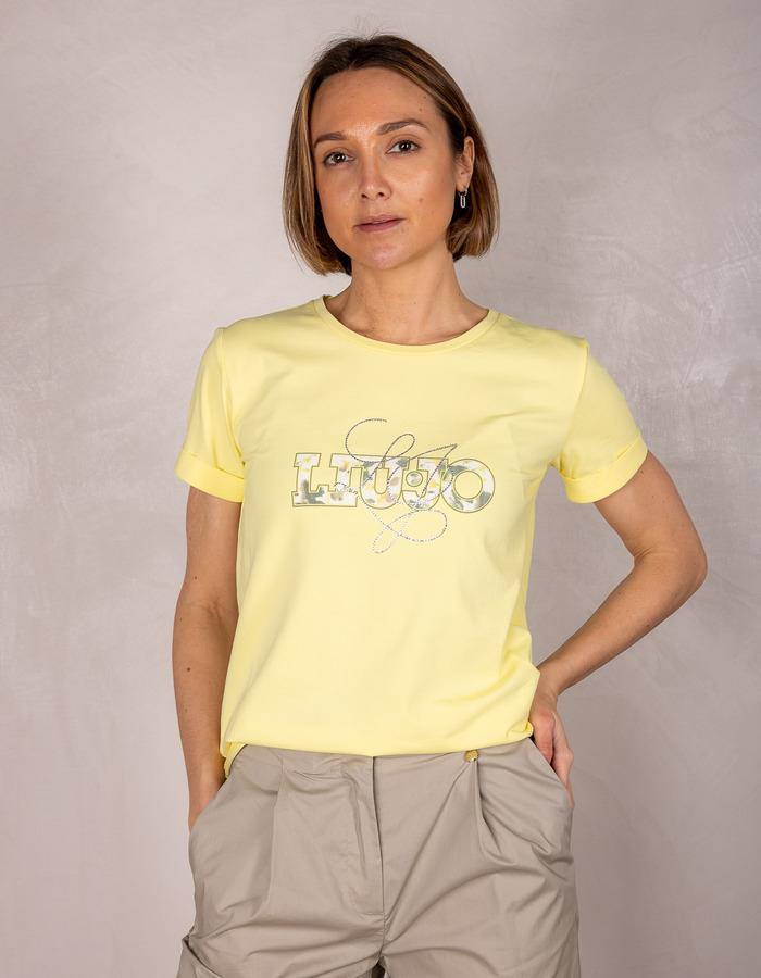 Liu Jo t-shirt geel