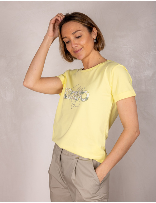 Liu Jo t-shirt geel