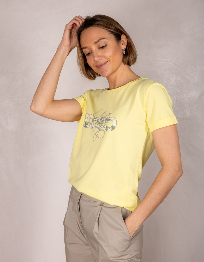 Liu Jo t-shirt geel