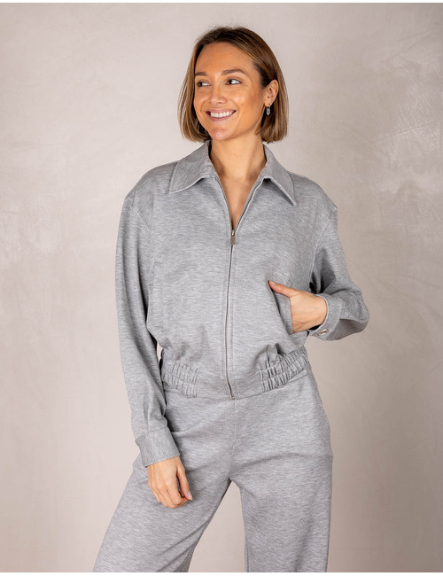 Aimee The Label bomberjas grijs