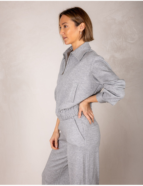 Aimee The Label bomberjas grijs