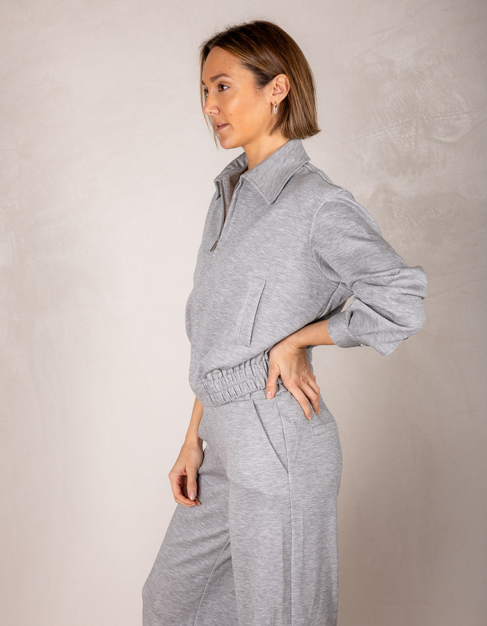 Aimee The Label bomberjas grijs