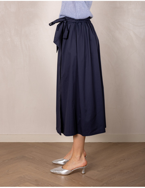 Leo & Ugo midi rok navy