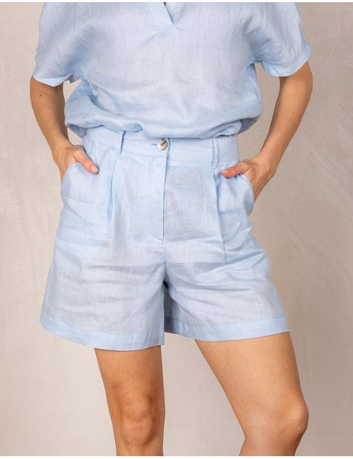 Due Amanti short blauw