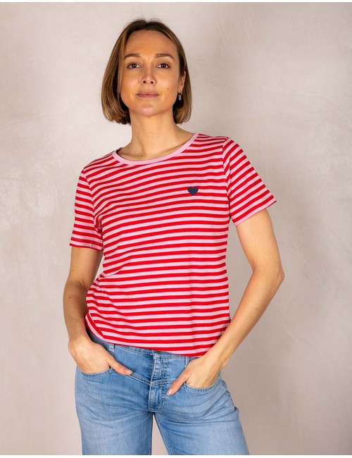 Freequent t-shirt rood