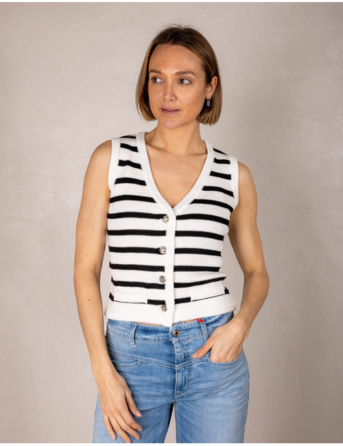 Rene Derhy gilet zwart