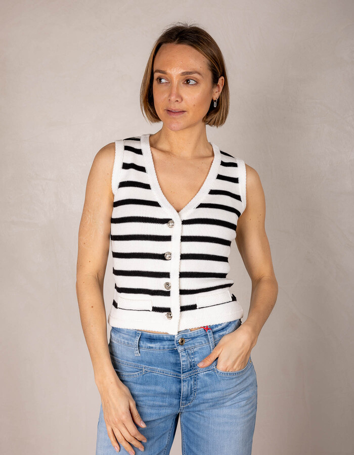 Rene Derhy gilet zwart