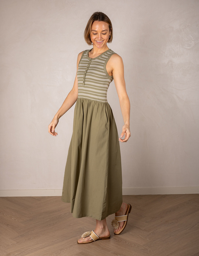 The Shirt Projects lang kleed kaki