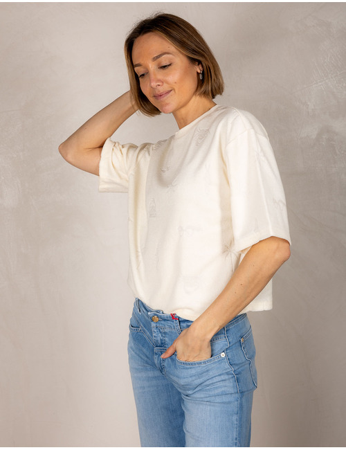 Fabienne Chapot t-shirt korte mouw wit