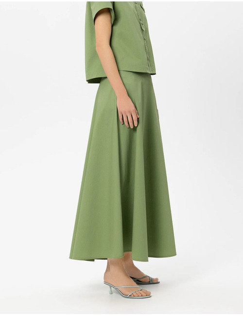 Luisa Cerano midi rok groen