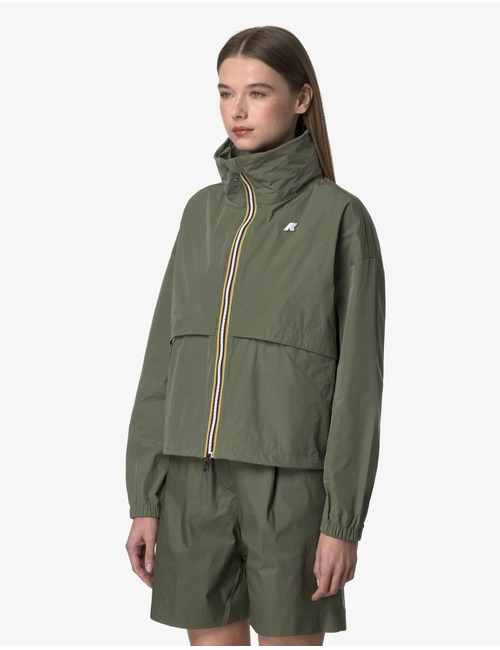 K-way jas groen