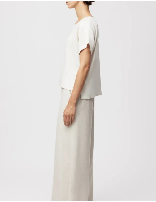 CORAMY - casual blouse in cupro katoenmix