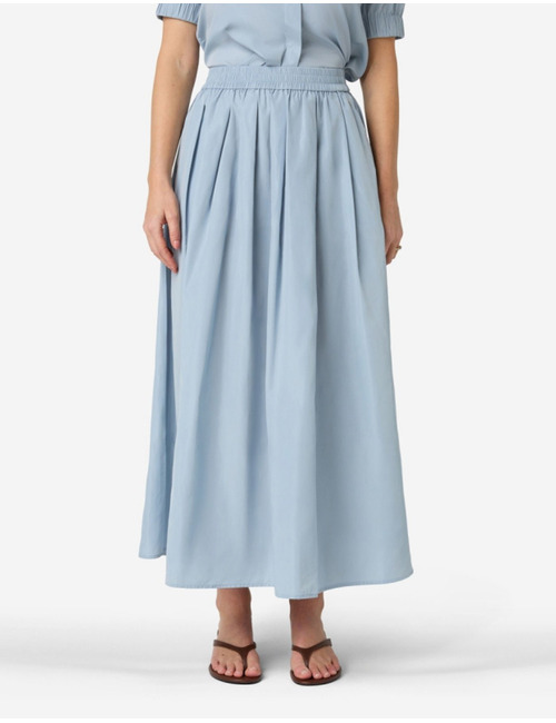 Ibana lange rok blauw