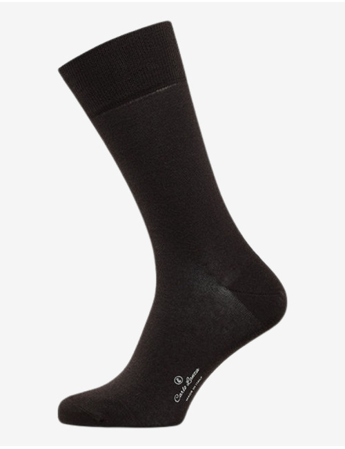 Katoenen sokken Classico donkerbruin