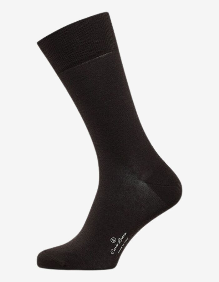 Katoenen sokken Classico donkerbruin