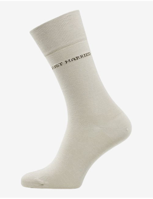 Carlo Lanza kousen beige