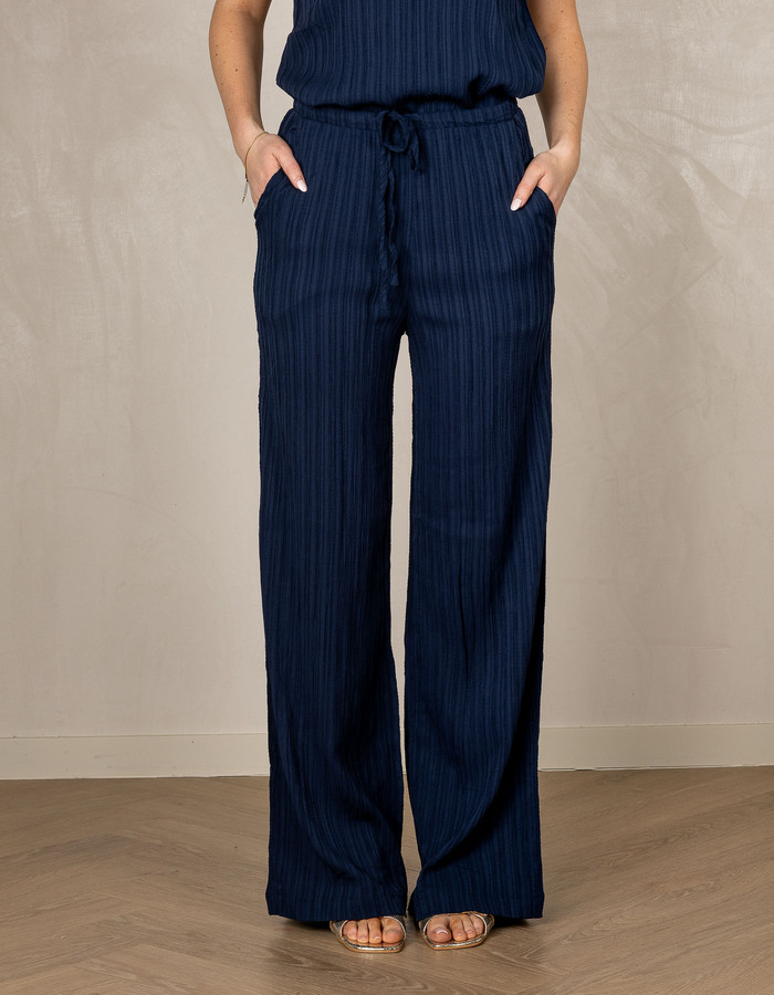 Freequent broek navy