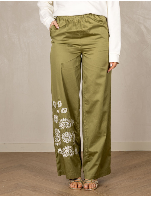 Senso broek groen