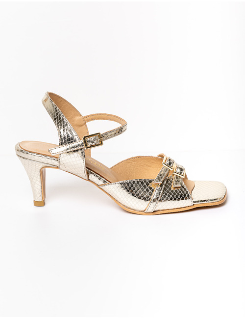 Babouche sandaal goud