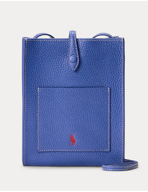 Leren crossbody tas met minimalistisch design