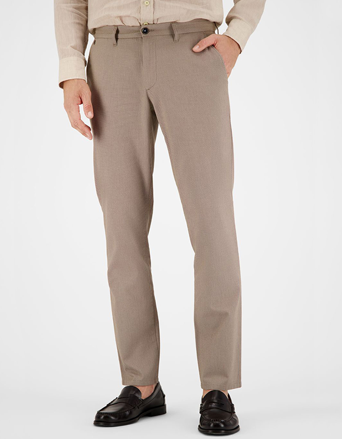 BONO chino met stretch camel