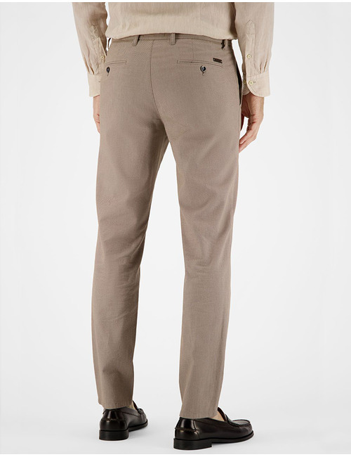BONO chino met stretch camel