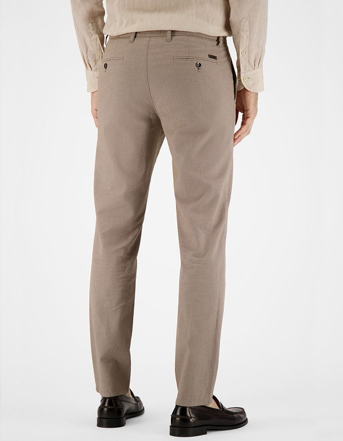 BONO chino met stretch camel