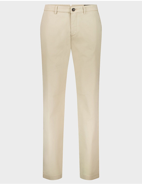 Chino met stretch modern fit zand