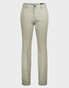 Chino met stretch modern fit olijfgroen