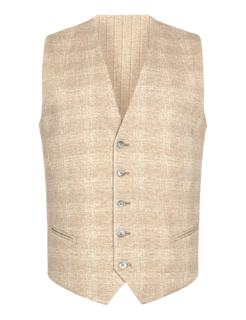 DiWesley 261662  gilet met stretch beige