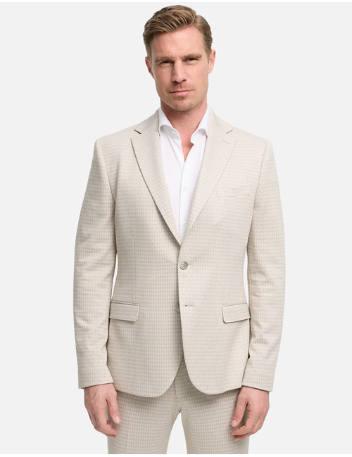 DiNick 261655  blazer met stretch beige