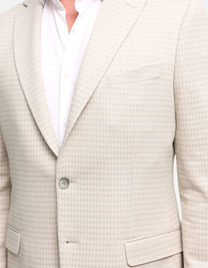 DiNick 261655  blazer met stretch beige